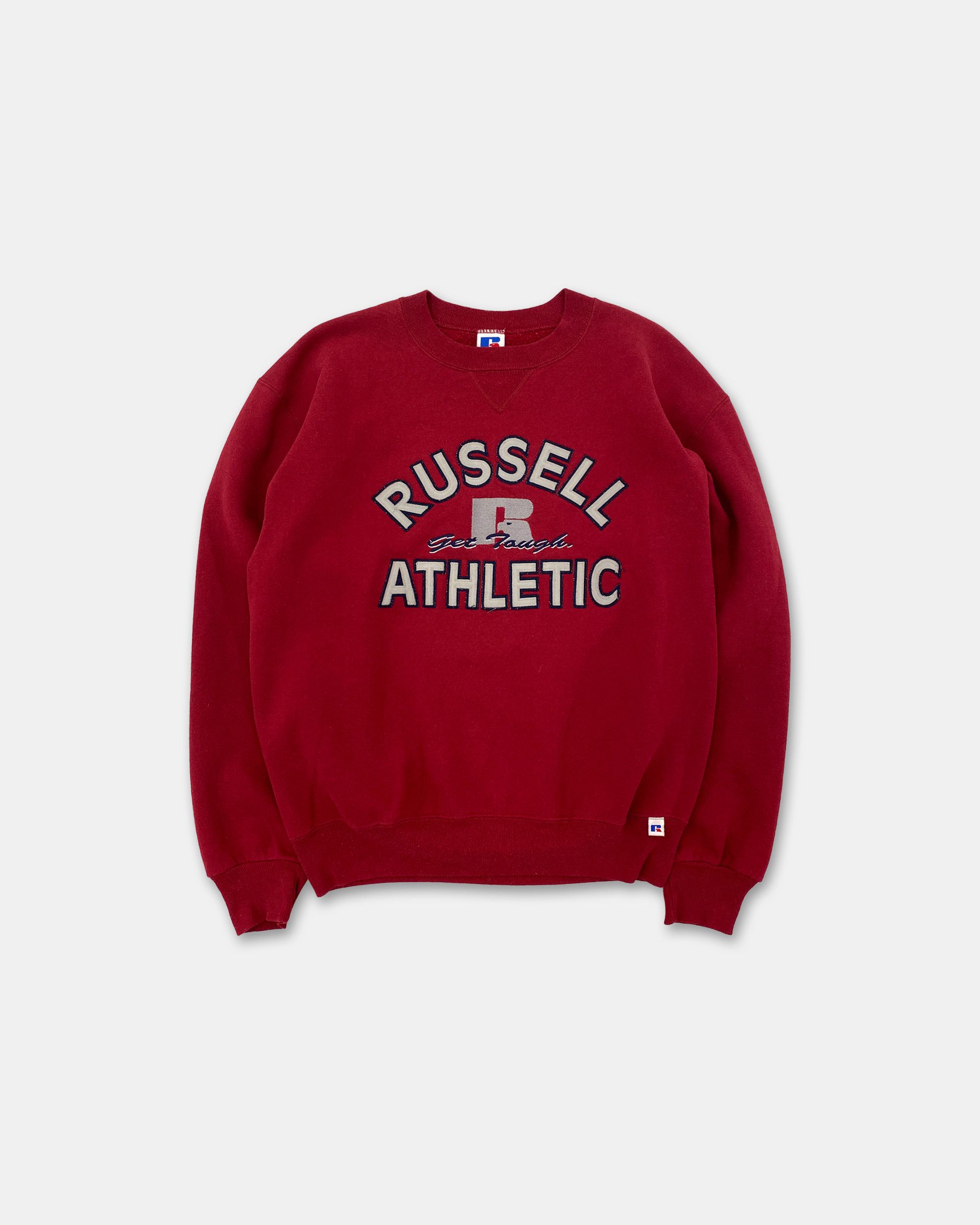 Russell Athletic 1990s Made in USA Embroidered Logo Crewneck Size US M / EU 48-50 / 2 - 1 Thumbnail