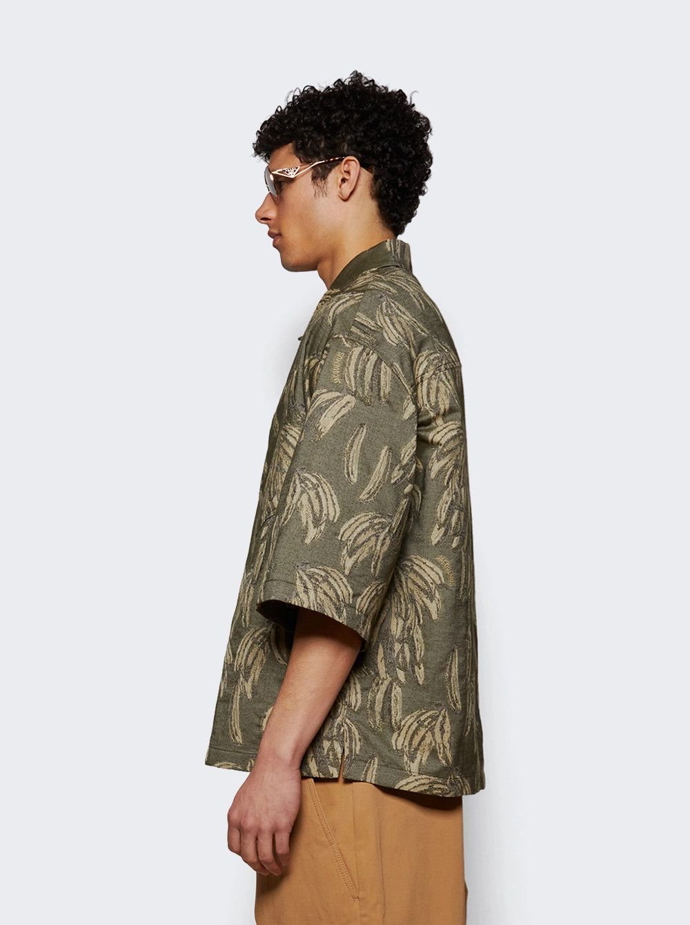 Jacquemus o1mle0326 Aloe Shirt in Green Size US L / EU 52-54 / 3 - 3 Thumbnail