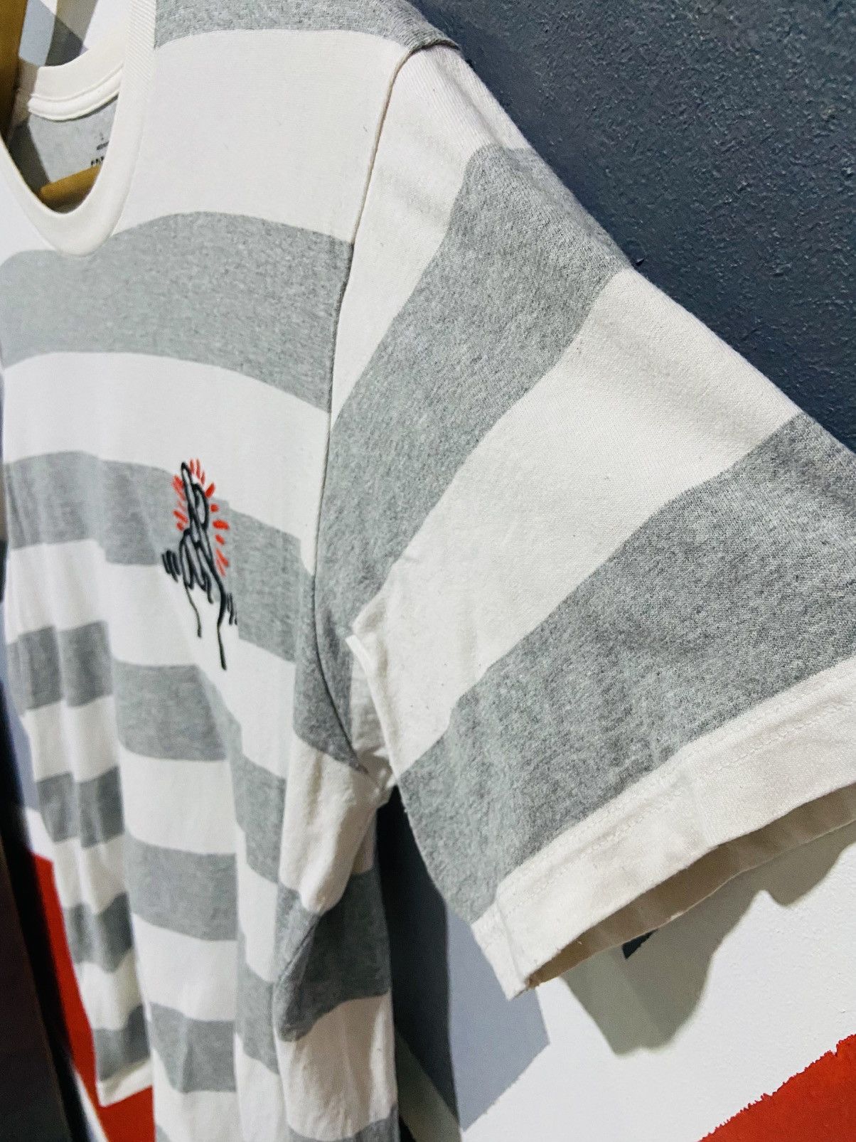 Keith Haring Keith Haring X Sprzny X Uniqlo Stripe Tee Size US M / EU 48-50 / 2 - 3 Thumbnail