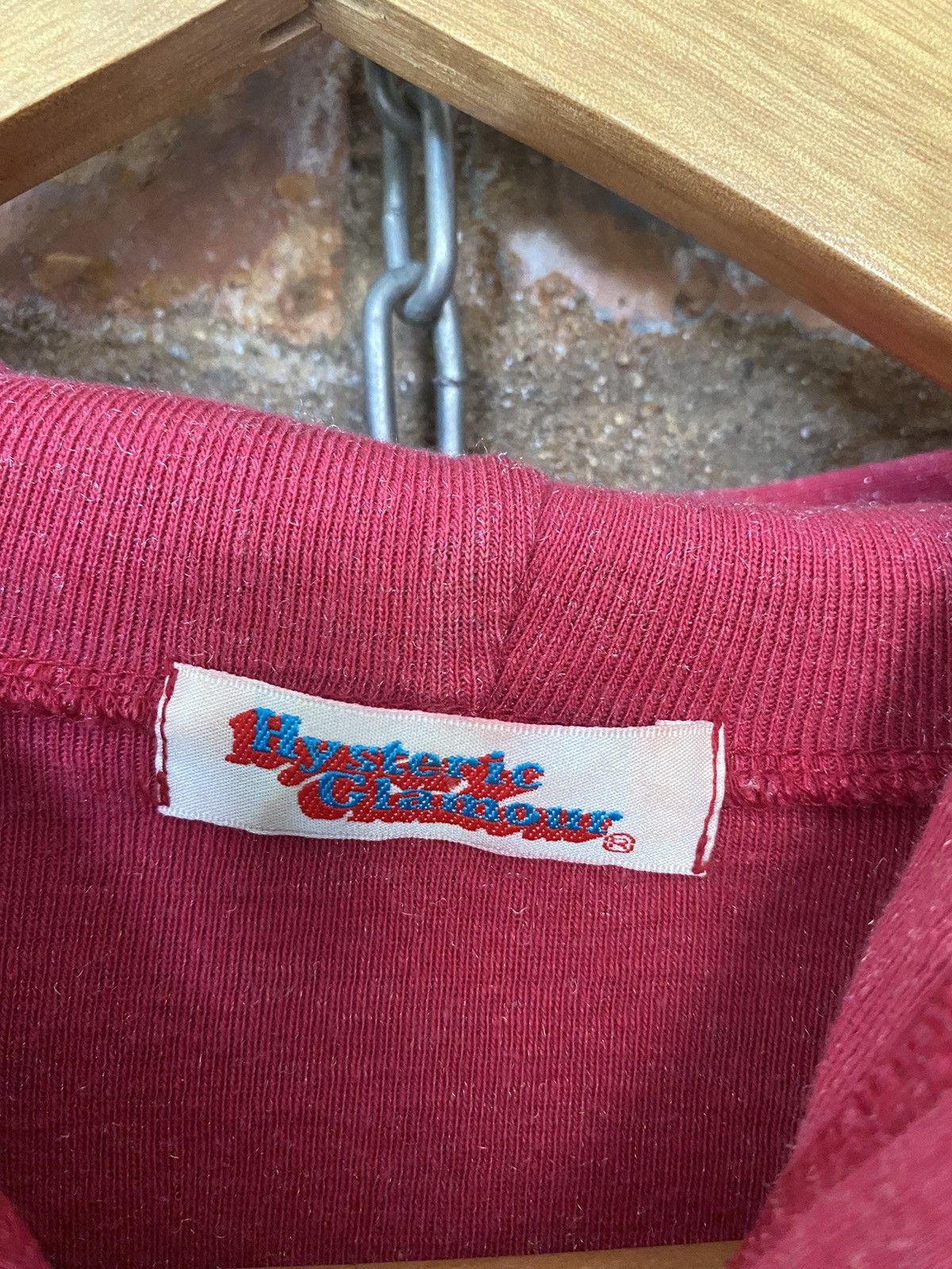 Hysteric Glamour SS2000 Hysteric Iconic badge Logo stretchable hoodie Size S / US 4 / IT 40 - 9 Thumbnail