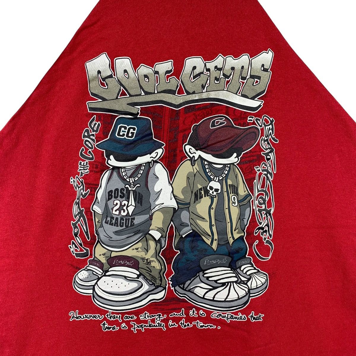 Gents COOL GETS Hip Hop Streetwear Street Fashion Big Logo T-Shirt Size US M / EU 48-50 / 2 - 6 Thumbnail