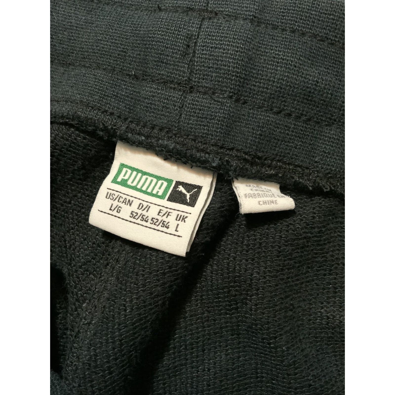 Puma Puma Clyde Walt Frazier 1973 Black Signature Tapered Drawstring Sweatpants Sz. L Mens Regular Pants Size US 33 - 6 Thumbnail