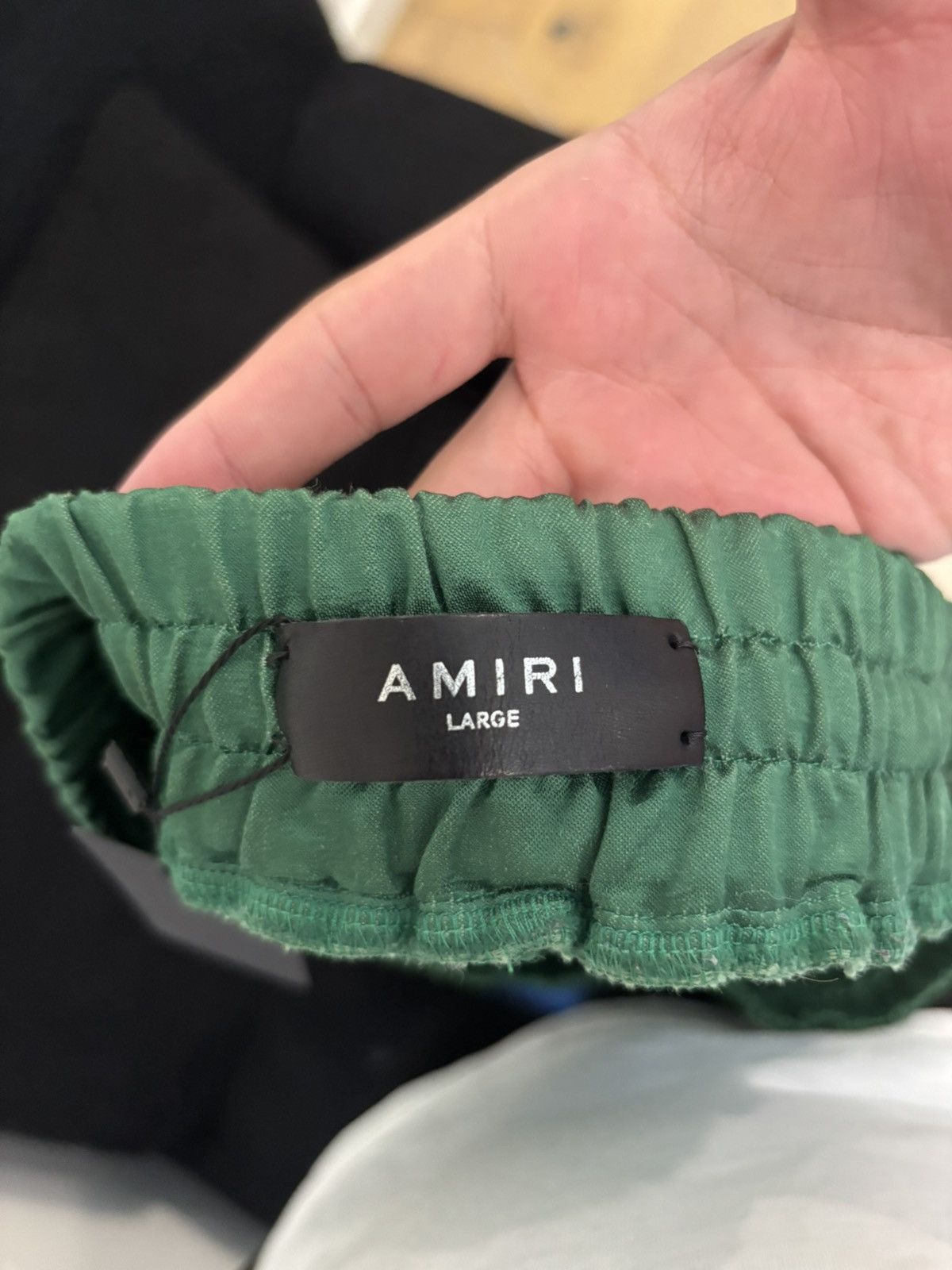 Amiri Amiri Green Track Pants Size US 34 / EU 50 - 6 Thumbnail