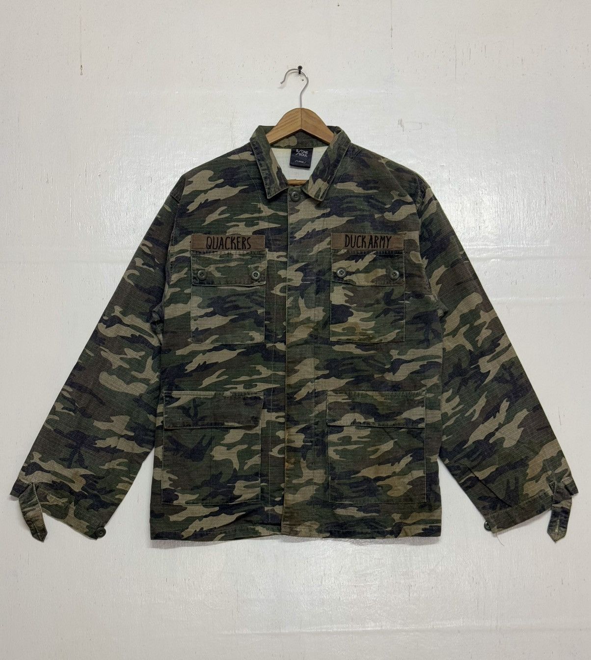 Japanese Brand B one Soul Army Jacket Size US L / EU 52-54 / 3 - 1 Thumbnail