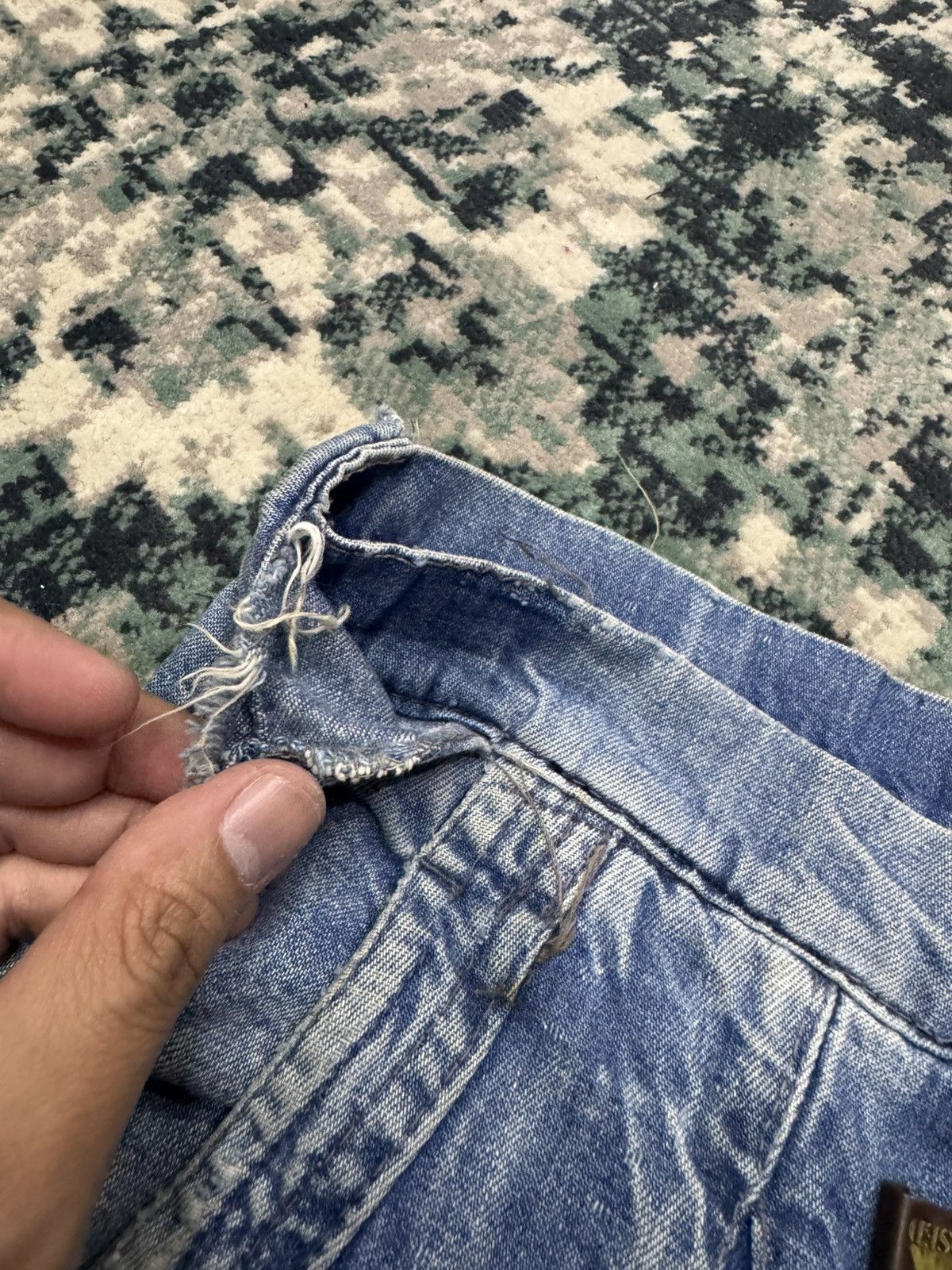 CLOSED 1980s MARITHE FRANCOIS GIRBAUD X CLOSED TUPAC SHAKUR JEANS Size US 35 - 13 Thumbnail
