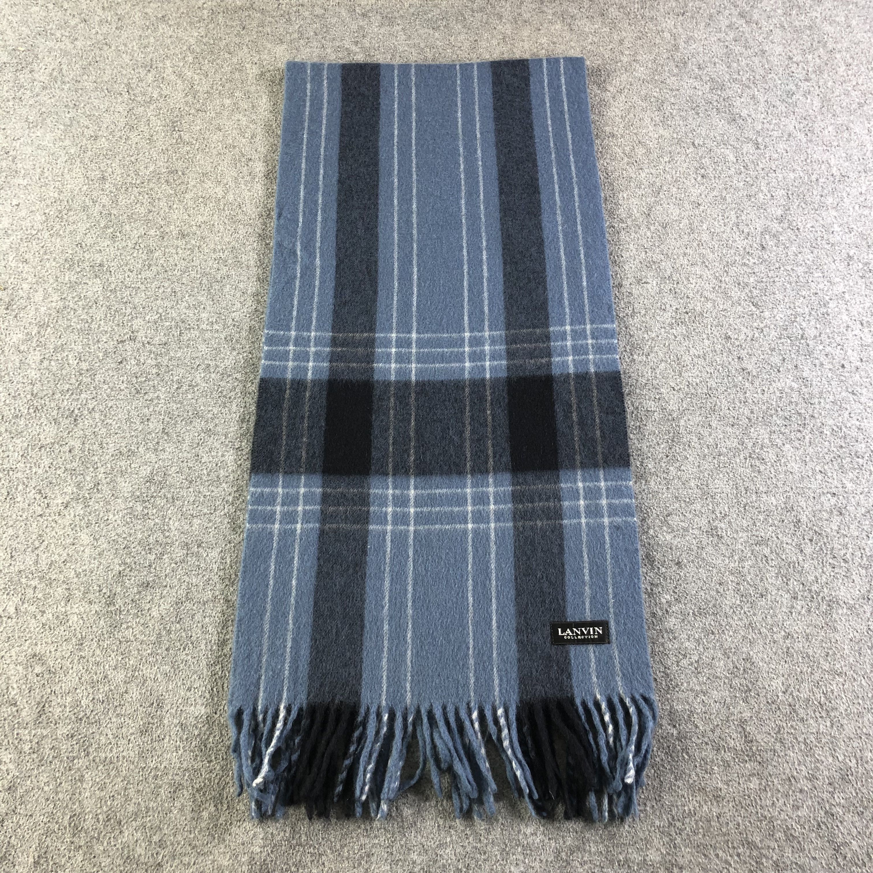 Lanvin Lanvin Cashmere Scarf Muffler V1885 Size ONE SIZE - 2 Thumbnail