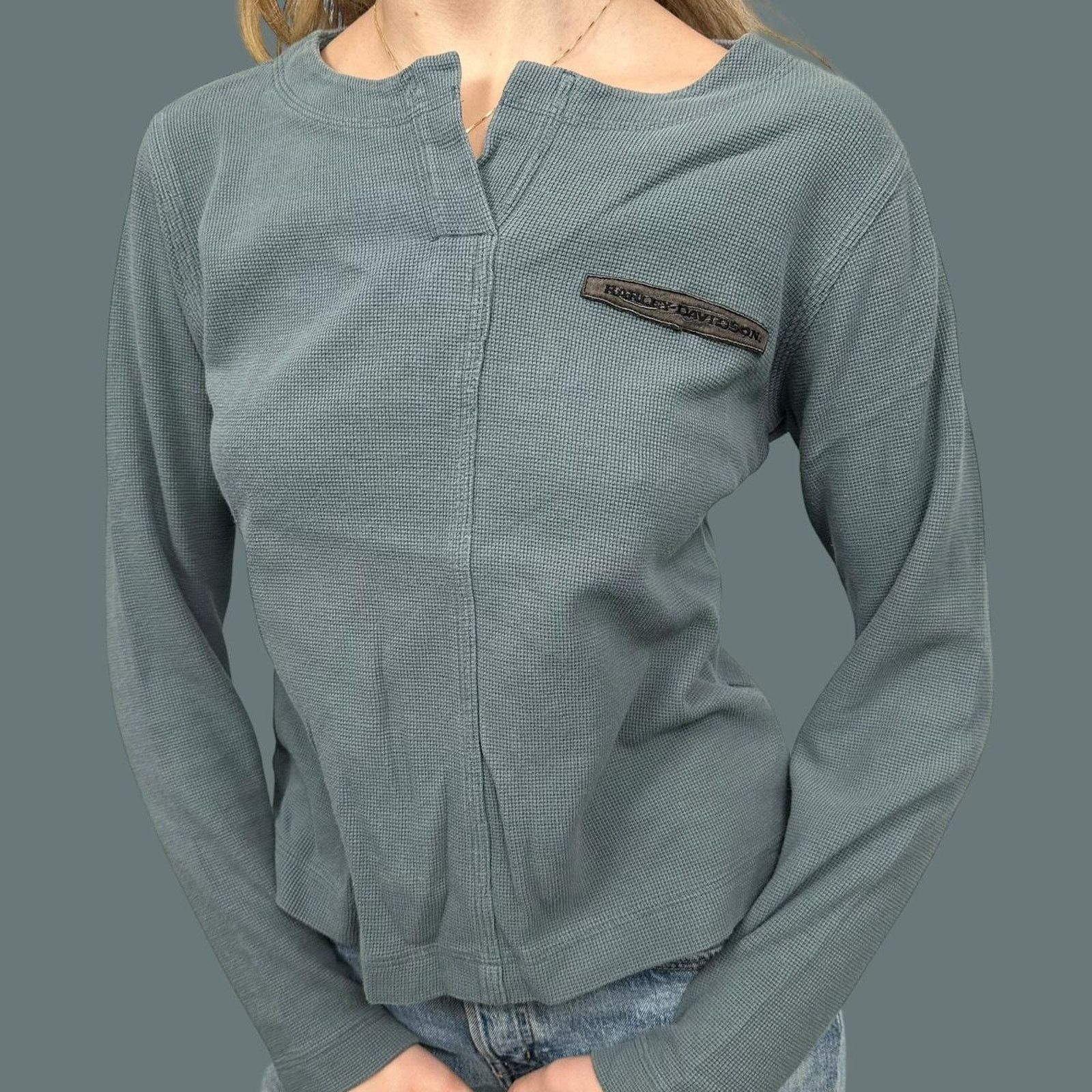 Harley Davidson Vintage womens harley davidson waffle Size M / US 6-8 / IT 42-44 - 1 Thumbnail