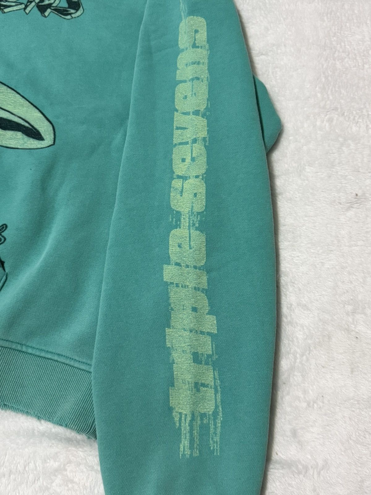 TRIPLE SEVENS Triple Sevens 777 Surf Hoodie Teal Size Large 100% Authentic Size US L / EU 52-54 / 3 - 4 Thumbnail