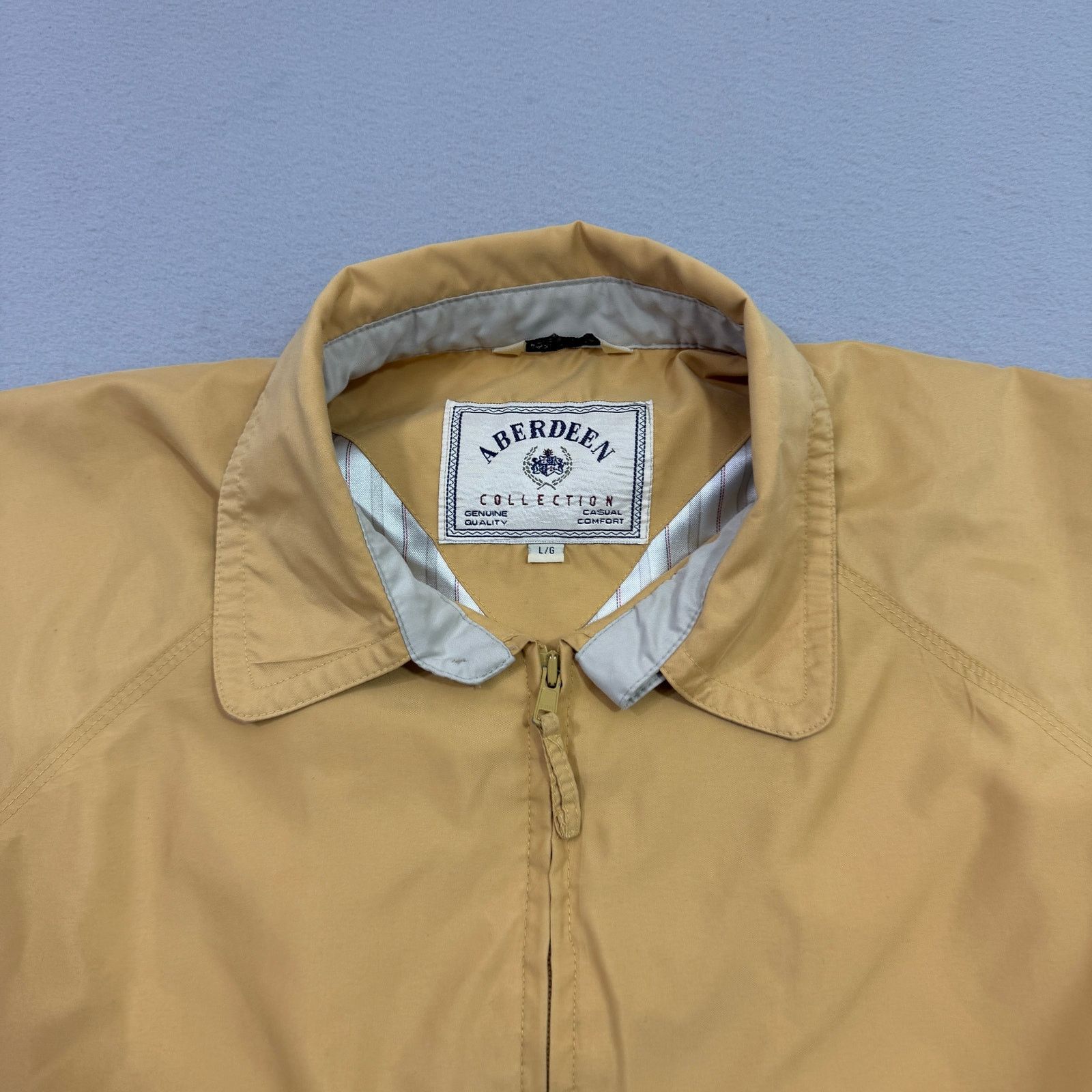 Vintage Vintage Aberdeen Bomber Jacket Men's Large Yellow Full Zip Size US L / EU 52-54 / 3 - 3 Thumbnail