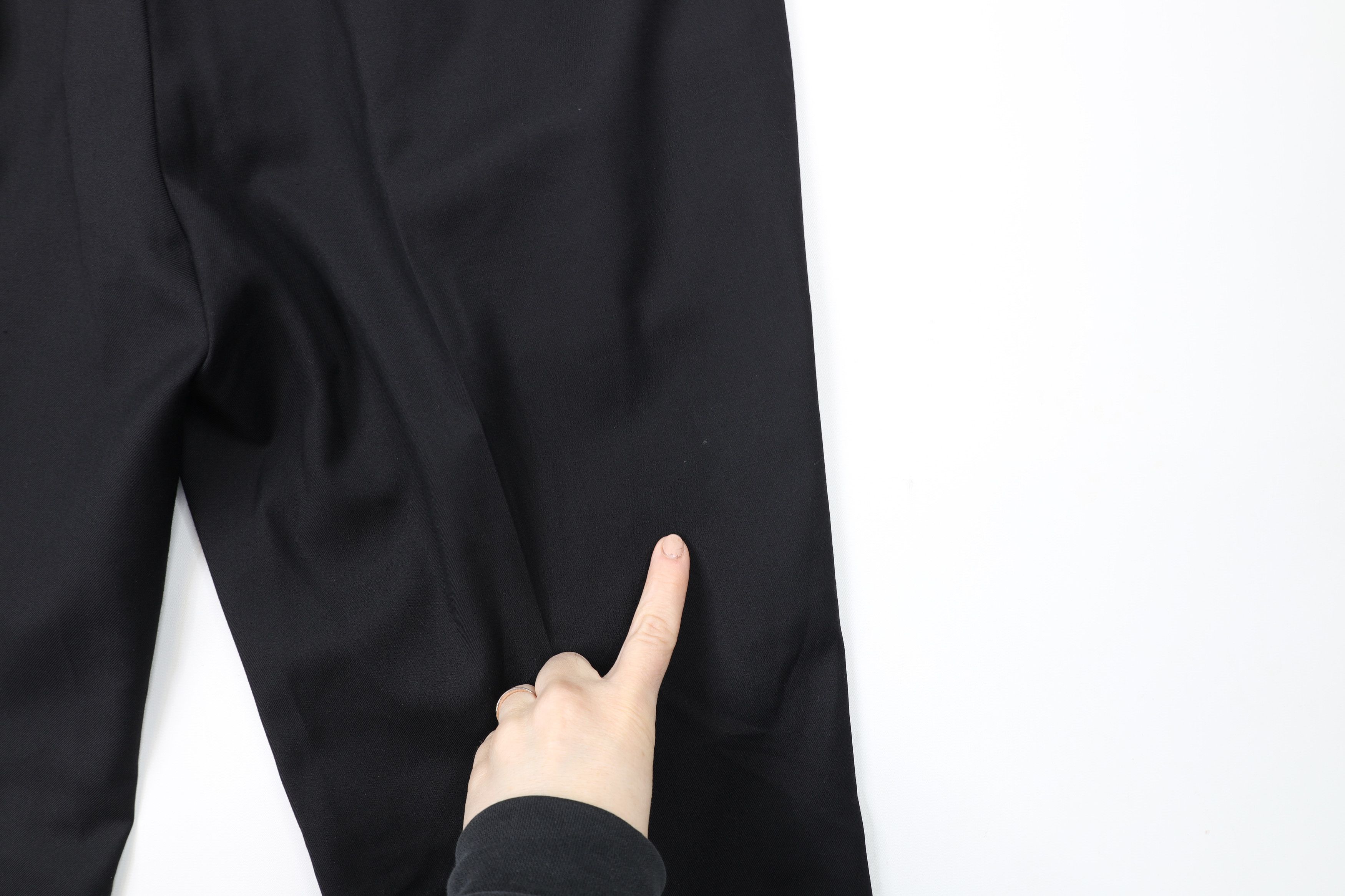 Ralph Lauren × Vintage Vintage Ralph Lauren Wool Blend Straight Leg Chino Pants Size US 36 / EU 52 - 9 Thumbnail