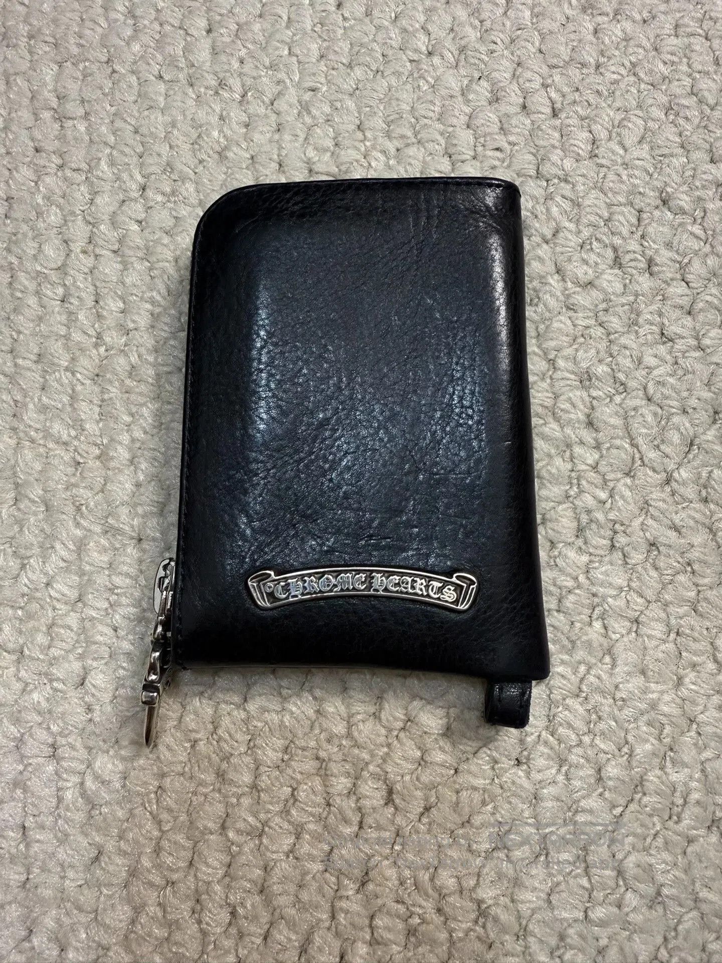 Chrome Hearts Chrome Hearts Cross Leather Zipper Coin Purse. Size ONE SIZE - 2 Thumbnail