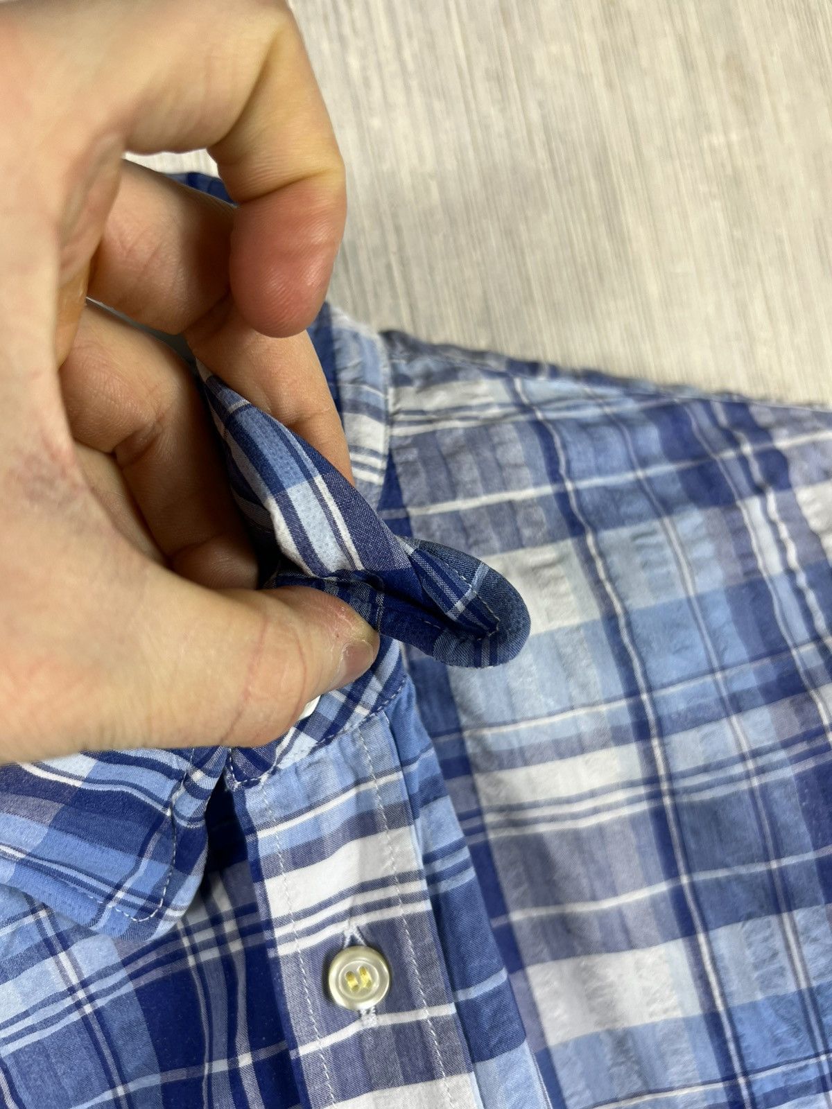 Dsquared2 Dsquared2 checked shrunk shirt plaid stiff cuffs and collar Size US M / EU 48-50 / 2 - 15 Thumbnail