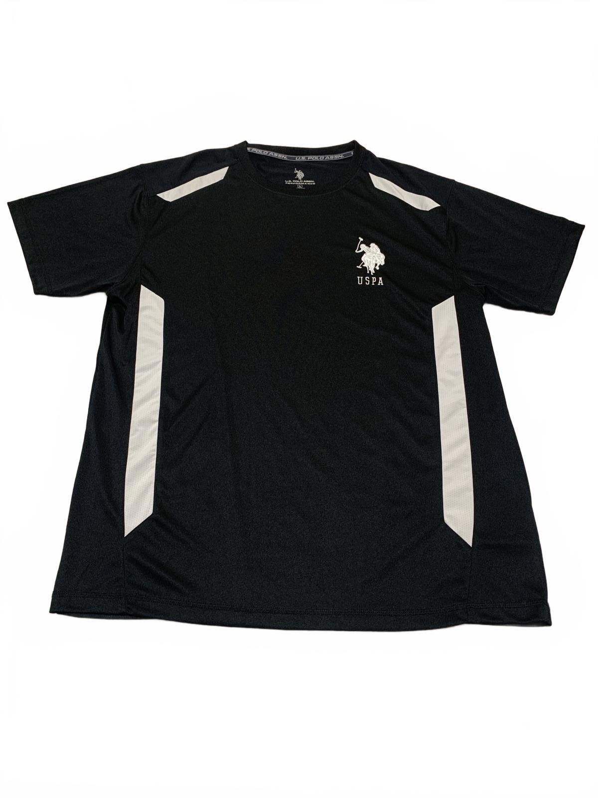 U.S. Polo Assn. U.S. Polo Assn. Performance Shirt XL Black White Size US XL / EU 56 / 4 - 1 Thumbnail