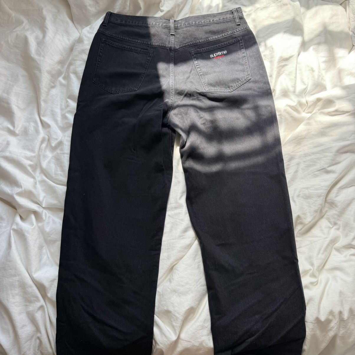 Supreme Supreme Baggy Black Jeans Size US 36 / EU 52 - 2 Thumbnail