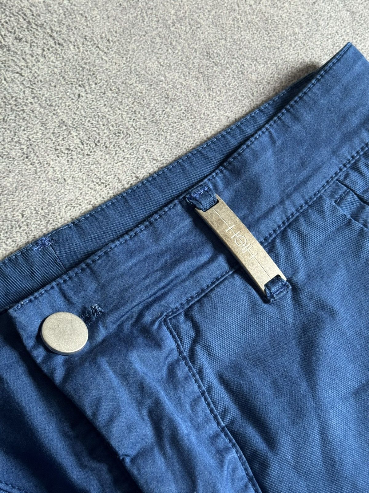 Other High Use USA8/UK12/F40 blue 3D pants chinos trousers Y2K Size 30" / US 8 / IT 44 - 10 Thumbnail