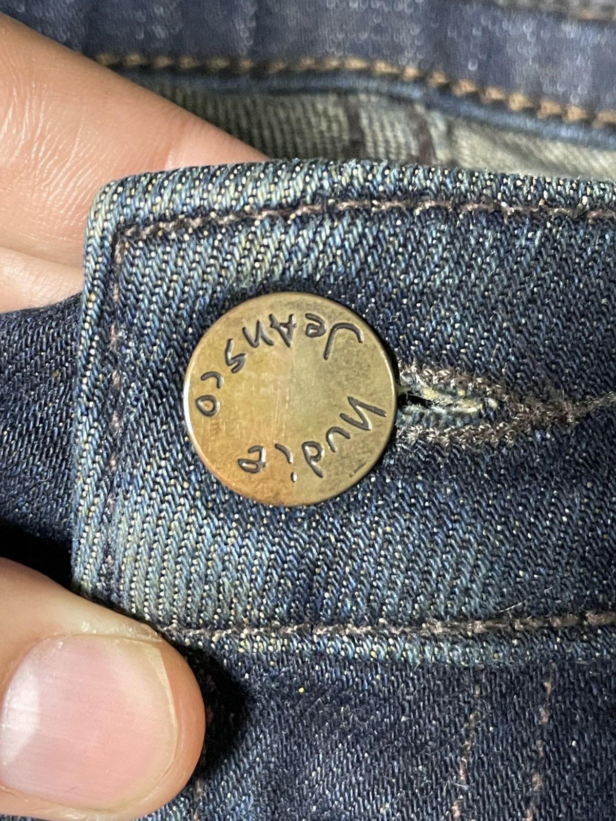 Nudie Jeans Vintage NUDIE JEANS Selvage Jeans (91) Size US 31 - 8 Thumbnail