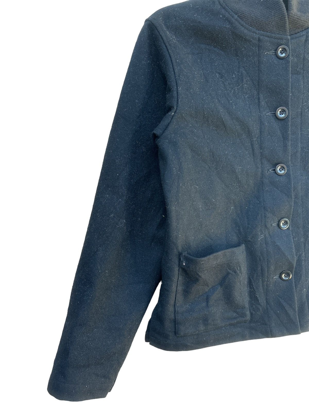 Designer × MHI MHL Crop wool jacket Size XXS / US 00 / IT 34 - 4 Thumbnail
