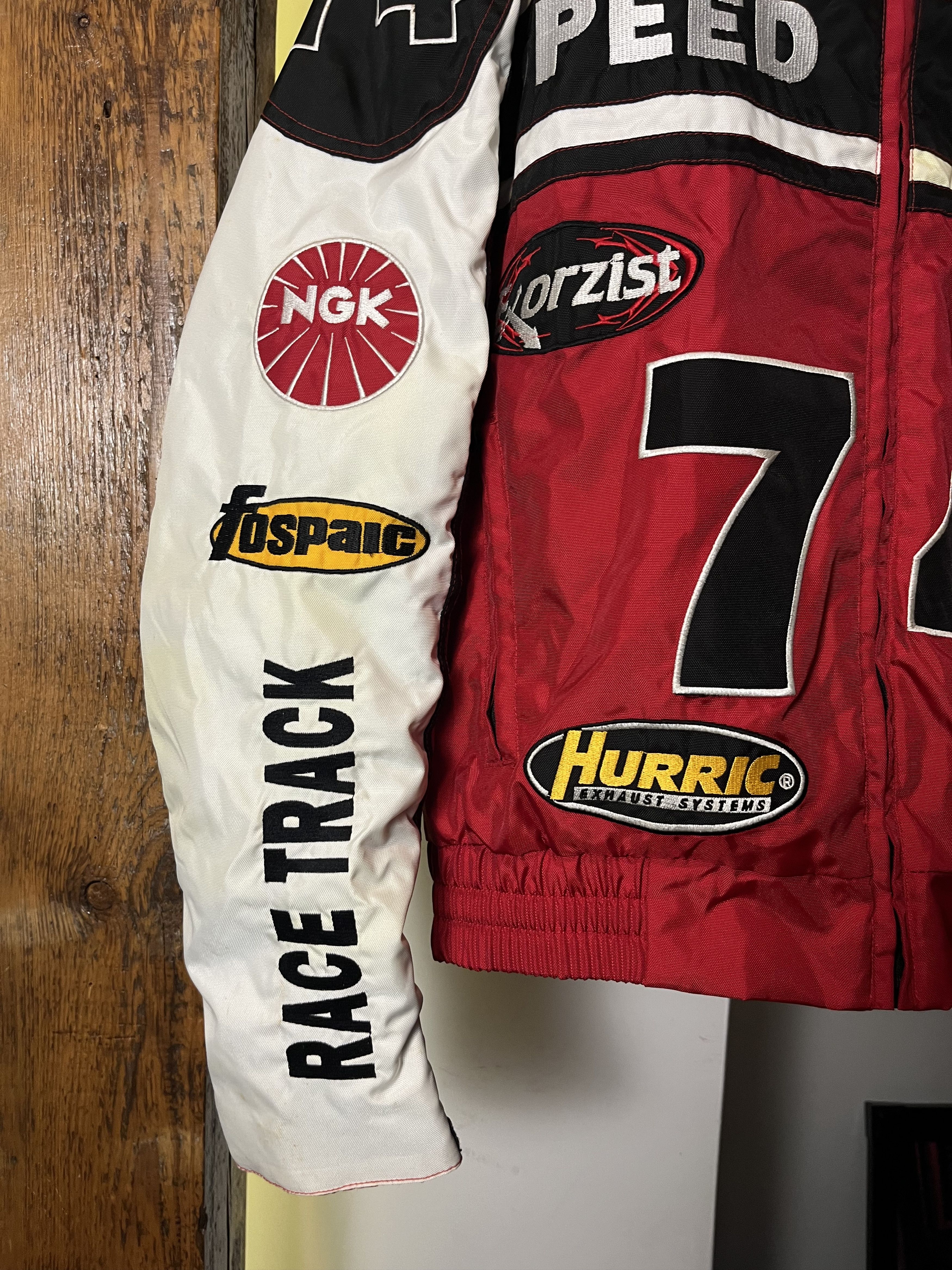 Vintage 90s SPEED FREAK #74 Fast Lane Racing Nascar Jacket Size US S / EU 44-46 / 1 - 3 Thumbnail