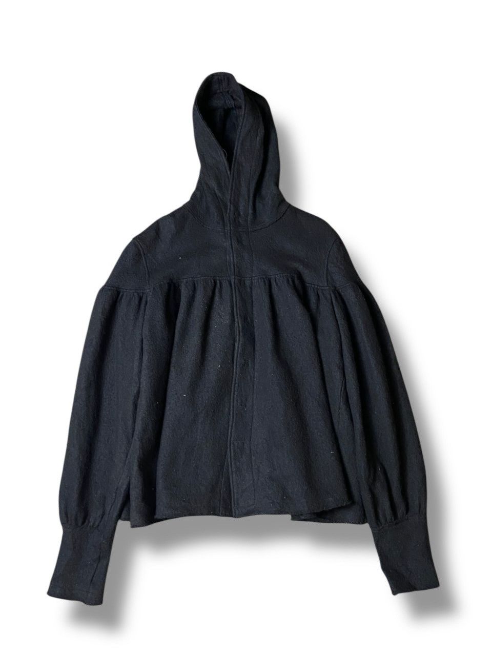 Japanese Brand × Vintage × Zucca Vintage ZUCCA Wool Dolly Buttoned Hooded Jacket (119) Size US L / EU 52-54 / 3 - 1 Thumbnail