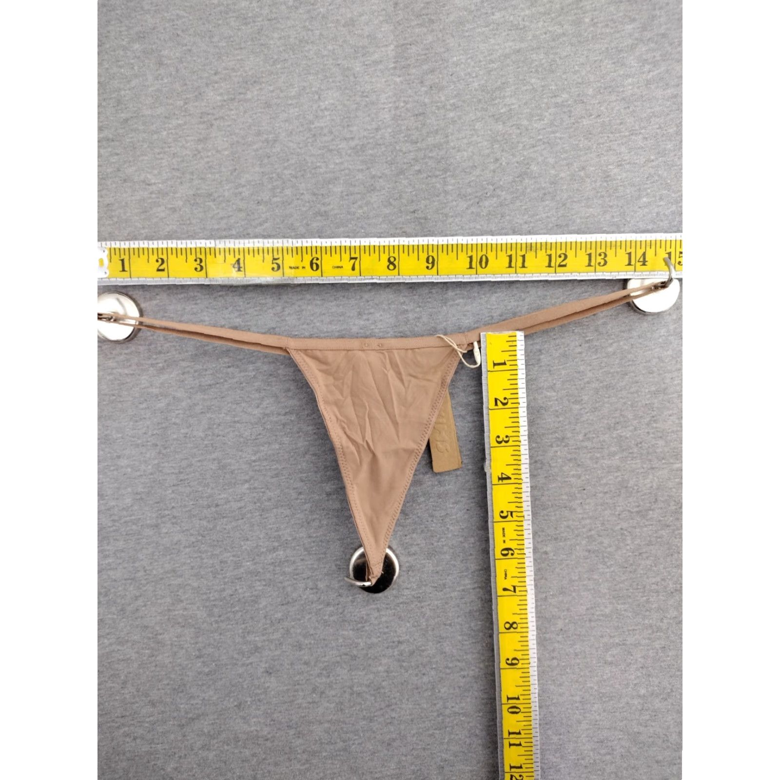 SKIMS VINTAGE SKIMS Fits Everybody T-Back Micro Thong Panty Women's L Sienna Thong/String Womens 90s? Size 36" / US 14 / IT 50 - 3 Thumbnail