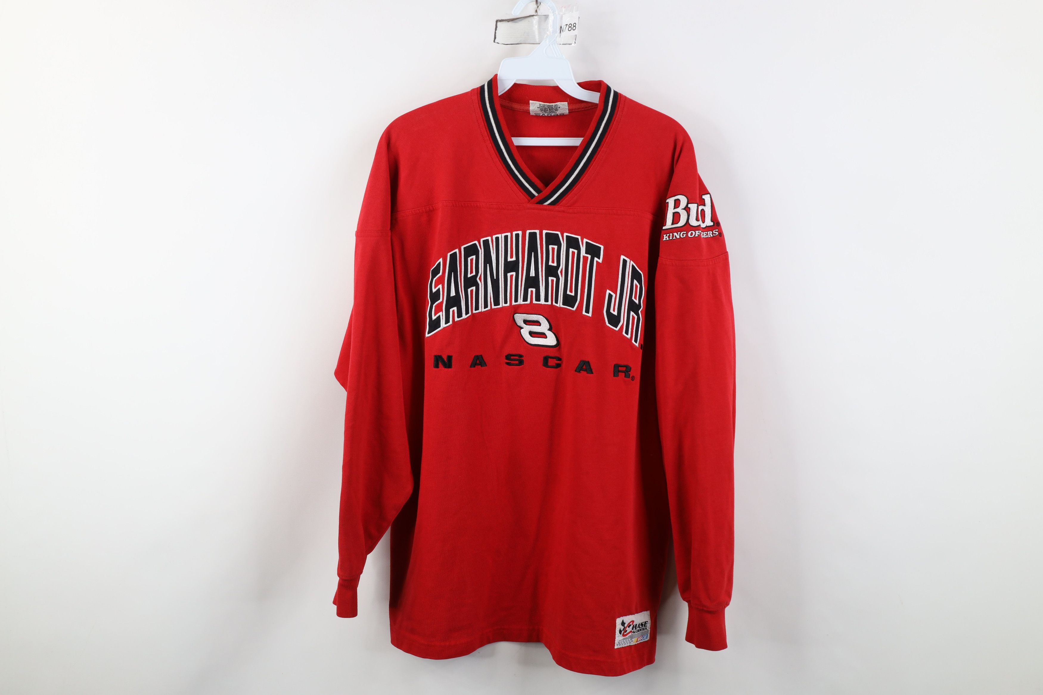 Vintage Vintage NASCAR Dale Earnhardt Jr Jersey Long Sleeve T-Shirt Size US L / EU 52-54 / 3 - 1 Thumbnail
