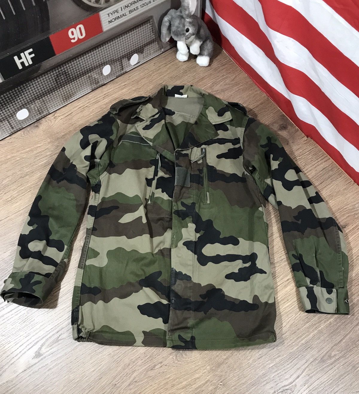 Vintage 1996 Camo Military Jacket
