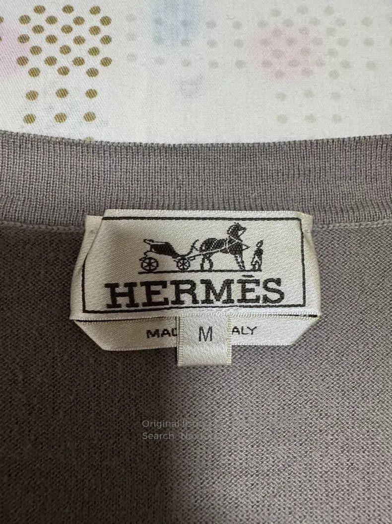 Hermes Hermes Cashmere Sweater, Embroidered Pattern Size US M / EU 48-50 / 2 - 7 Thumbnail