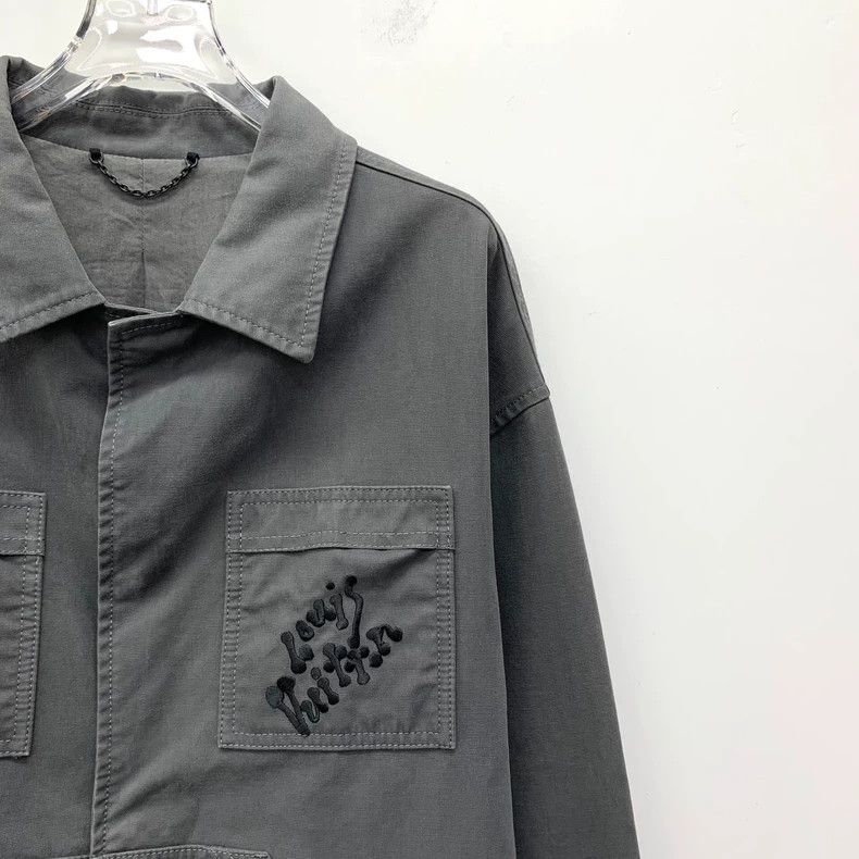 Louis Vuitton Louis Vuitton 23 grey tool logo monogram embroidered cotto Size US M / EU 48-50 / 2 - 3 Thumbnail