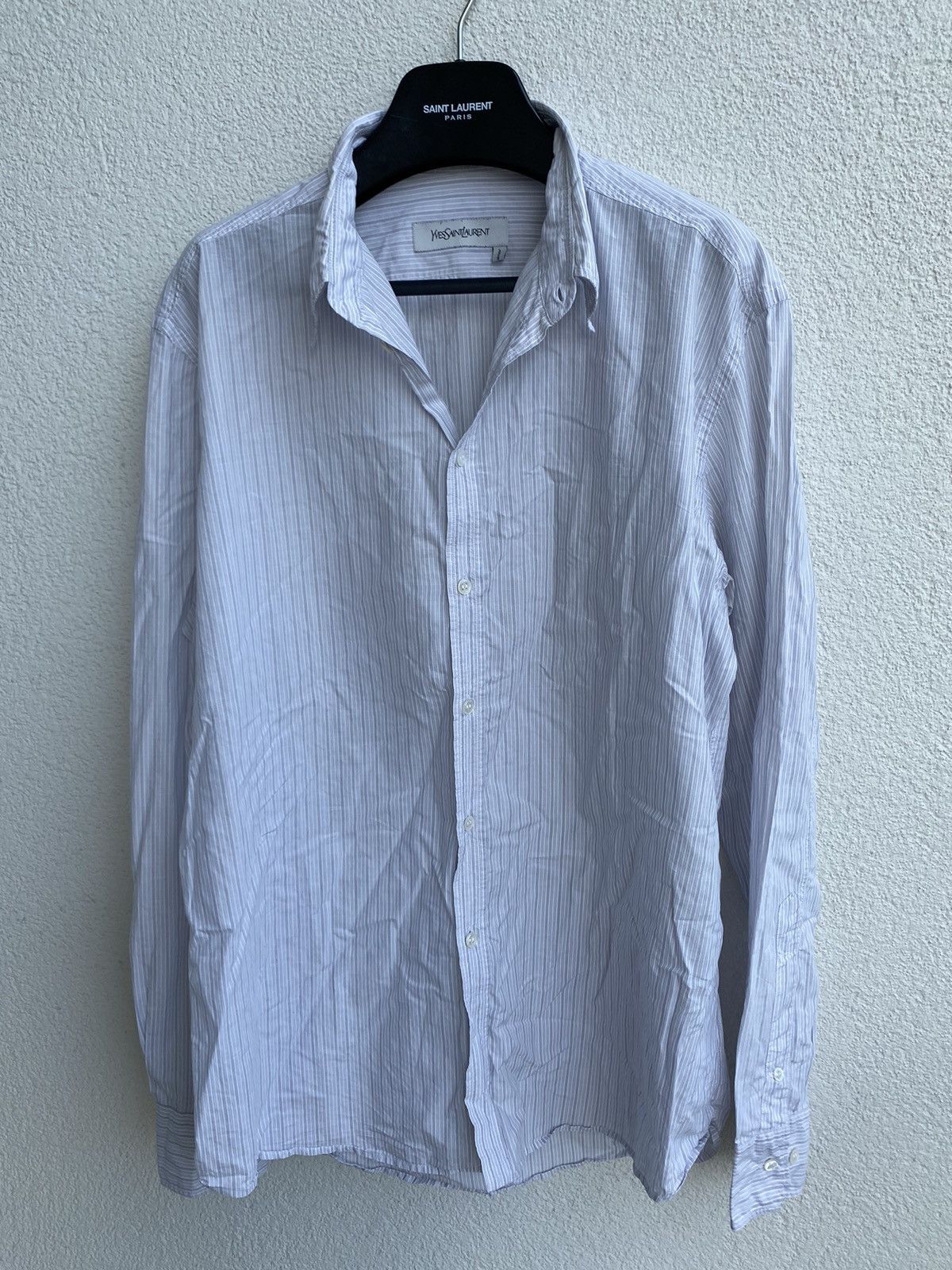Yves Saint Laurent Super Light 2009 YSL Shirt Italy Summer Size US L / EU 52-54 / 3 - 7 Thumbnail