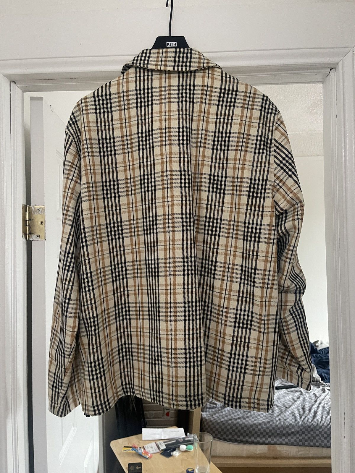 Kith Plaid Initial K Jacket - Muslin Size US L / EU 52-54 / 3 - 2 Thumbnail