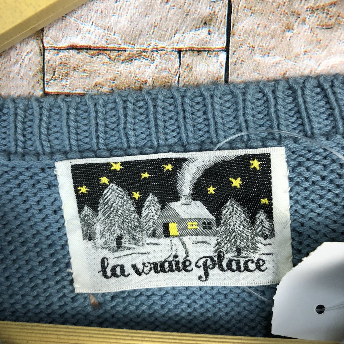 Homespun Knitwear La Varaie Place Blue Knitwear crochet #A414 Size M / US 6-8 / IT 42-44 - 10 Thumbnail