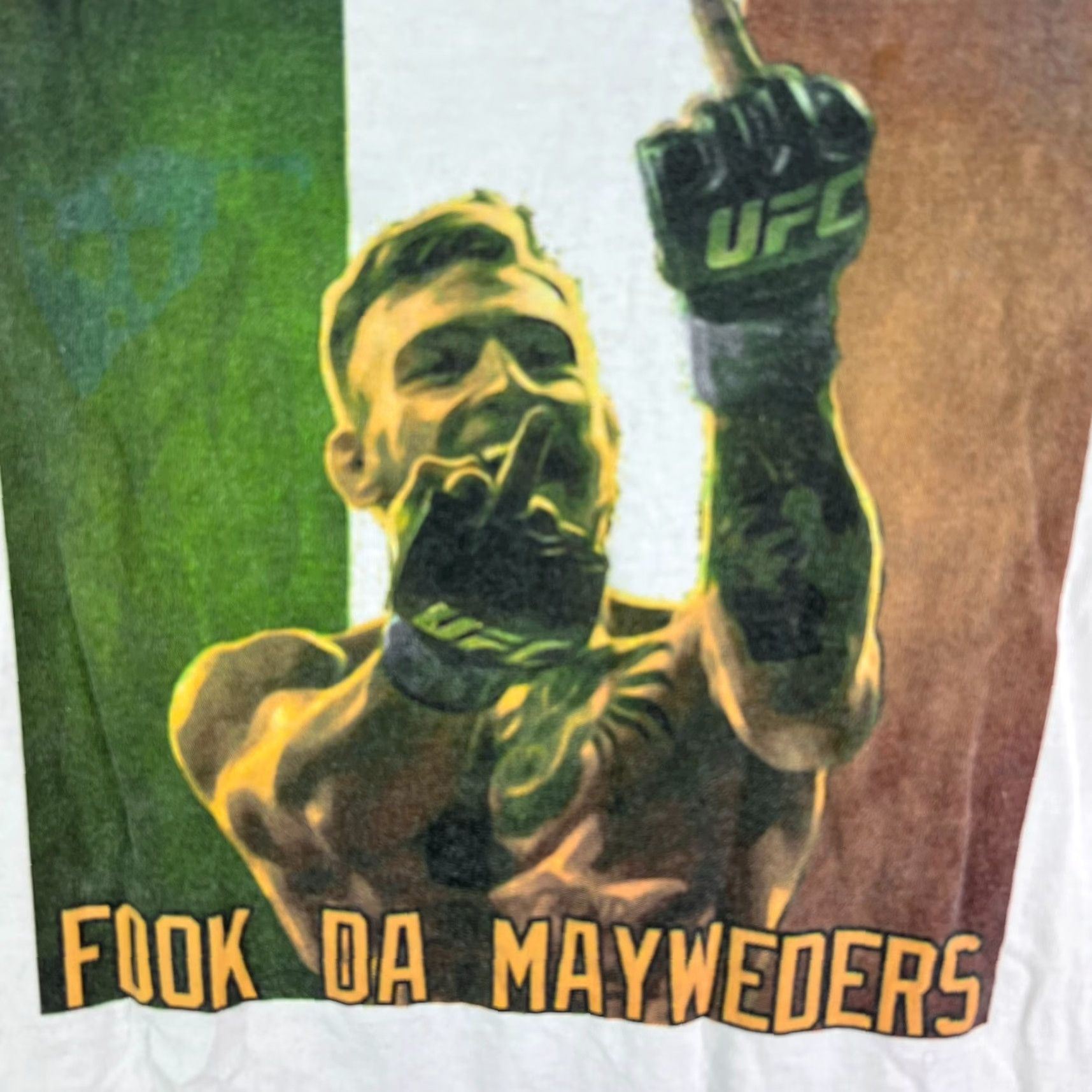 Gildan VINTAGE Conor McGregor Fook Da Mayweders T Shirt Mens M Size US M / EU 48-50 / 2 - 2 Thumbnail