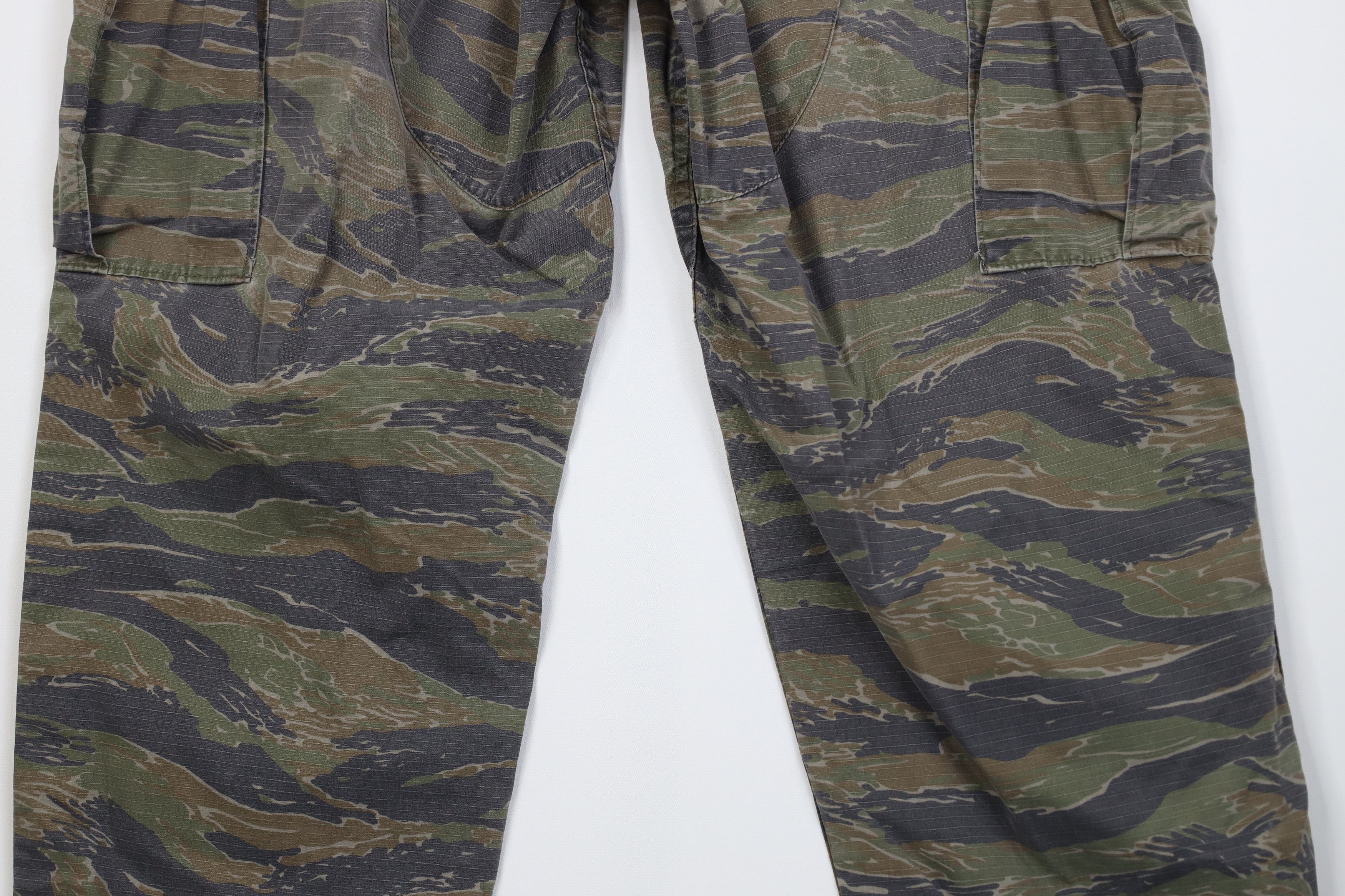 Vintage Vintage Y2K Double Knee Tiger Stripe Camouflage Cargo Pants Size US 36 / EU 52 - 11 Thumbnail