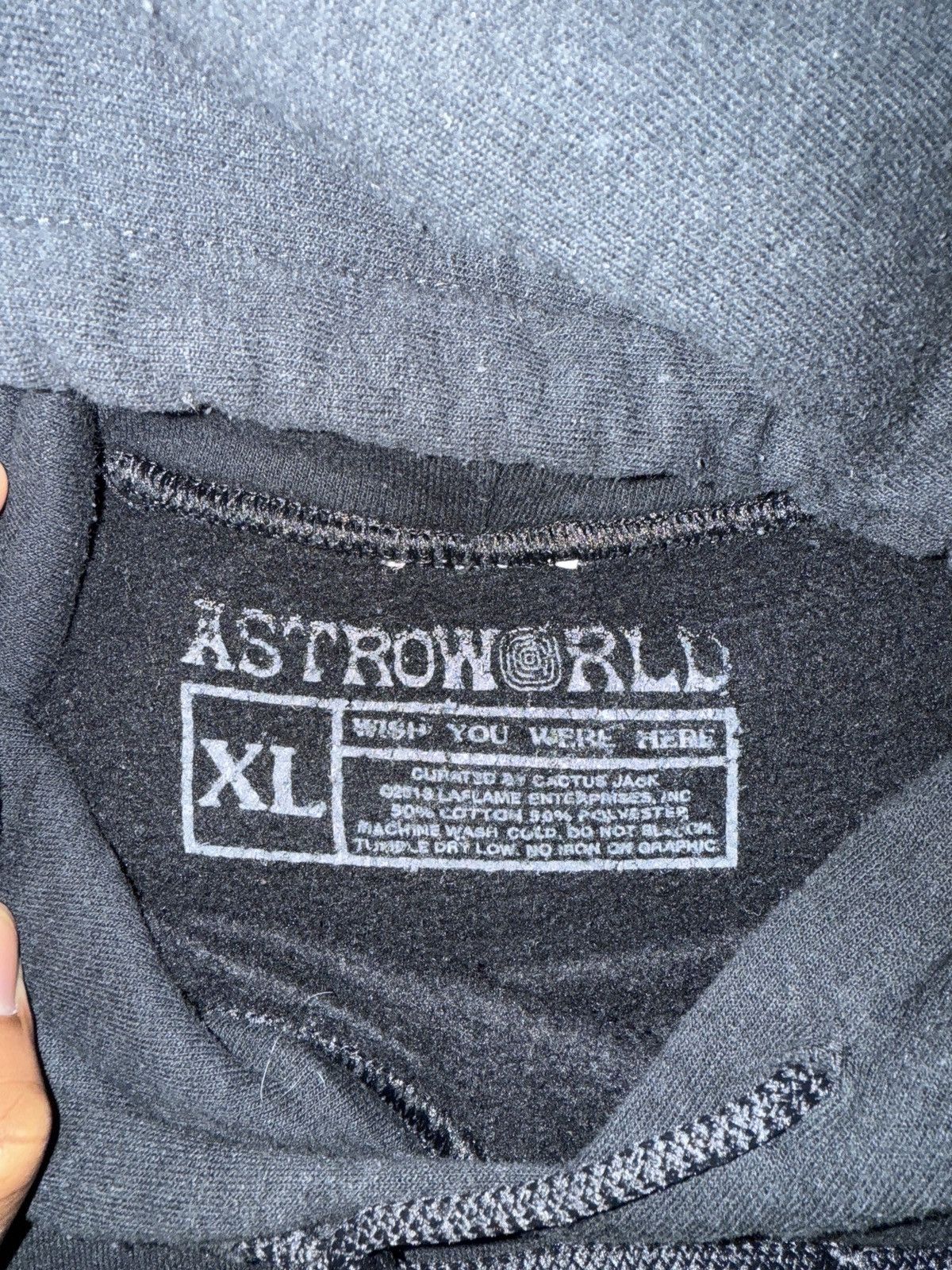Travis Scott Astroworld Wish You Were Here Tour Hoodie *RARE Size US XL / EU 56 / 4 - 4 Thumbnail