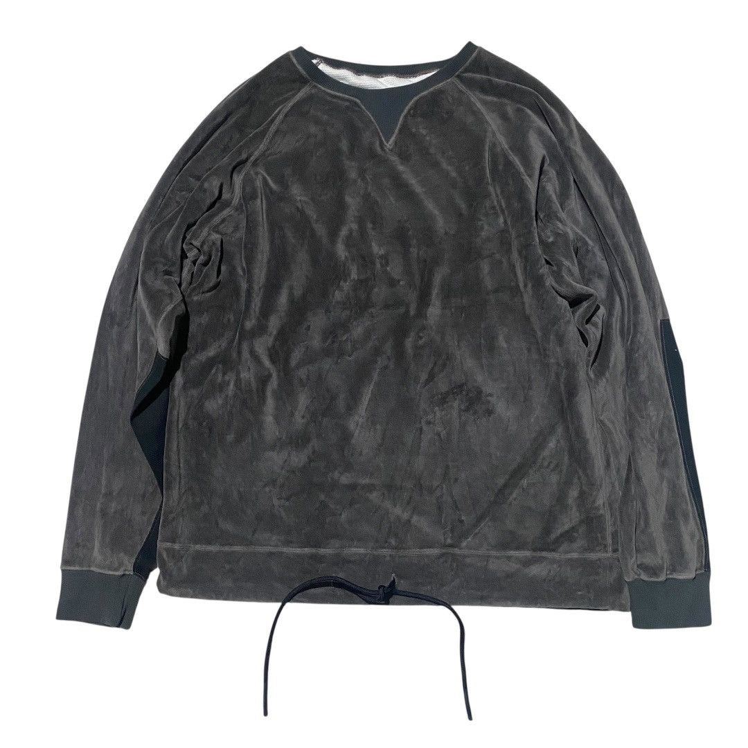 Japanese Brand Bluey Y velour velvet crewneck Size US XL / EU 56 / 4 - 1 Thumbnail