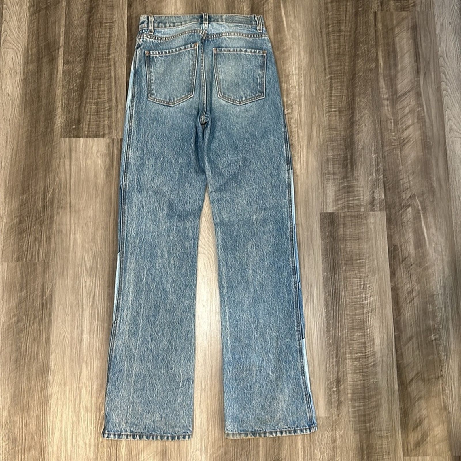 Other Revice Straight Color Block Jeans - 26 Size 26" / US 2 / IT 38 - 2 Thumbnail