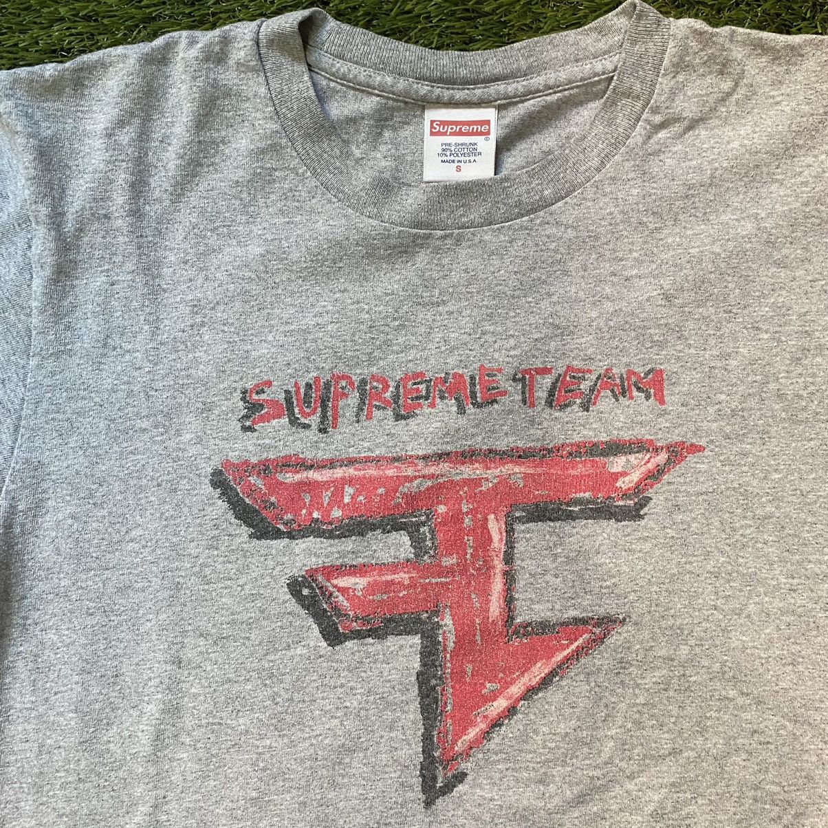 FaZe × Supreme Supreme Faze Tee Size US S / EU 44-46 / 1 - 2 Thumbnail