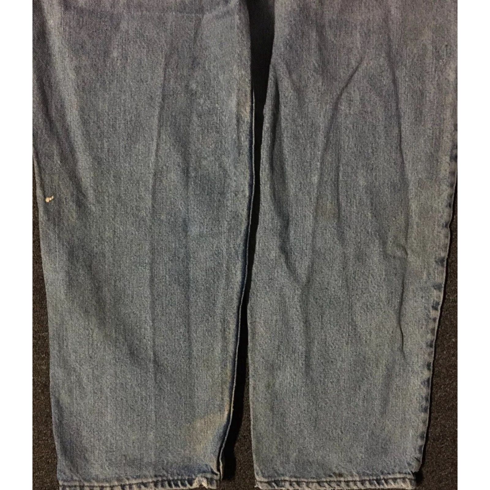 Levi's VINTAGE Levi's 500 Jeans Men Distressed Baggy 34 Denim Blue 90s Grunge Skater USA Rock/Retro/Thrashed Modern Style Size US 34 / EU 50 - 5 Thumbnail