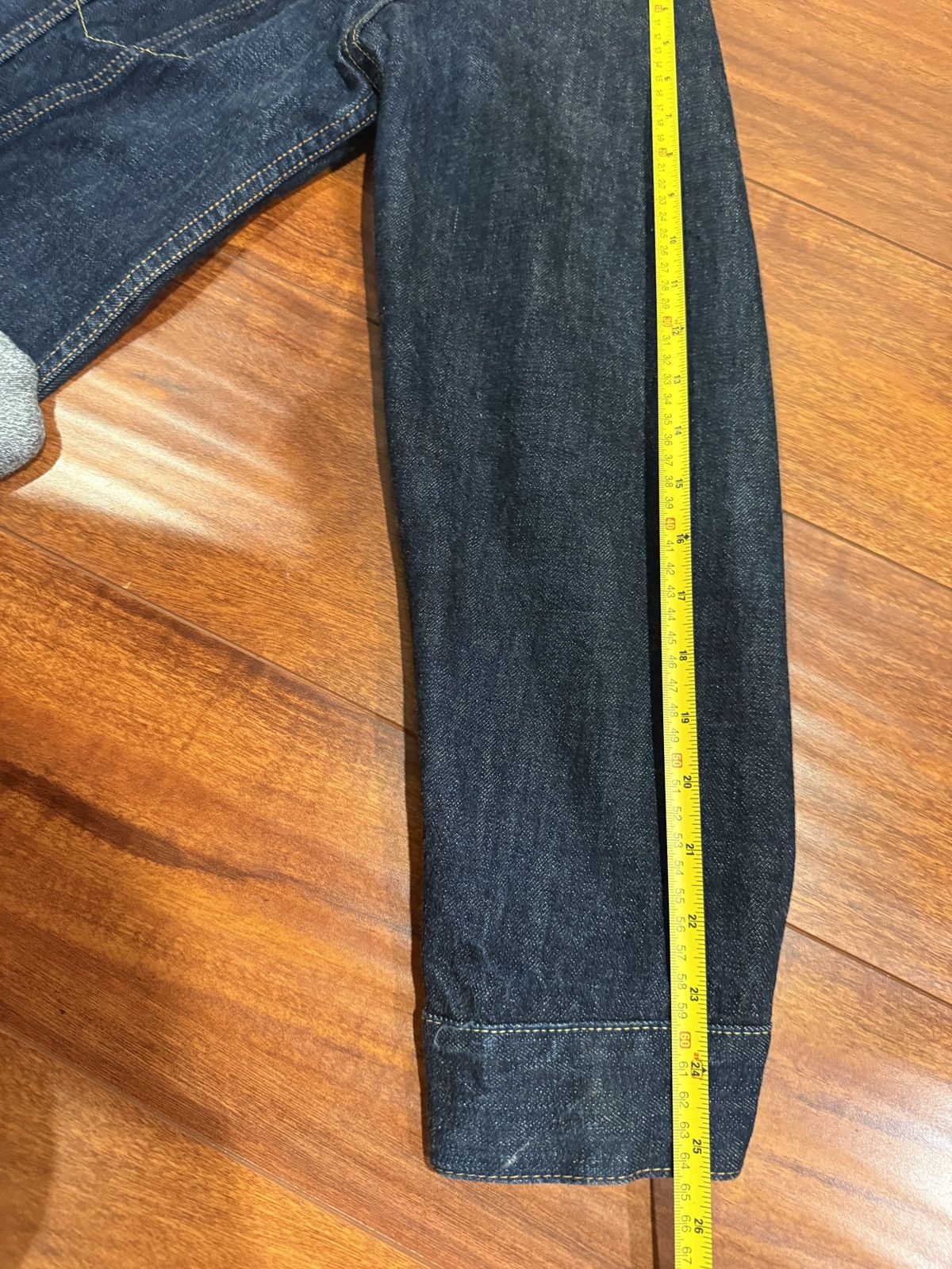 Sugar Cane Sugar Cane Type 3 Denim Jacket Sz 40 Size US XXS / EU 40 - 7 Thumbnail