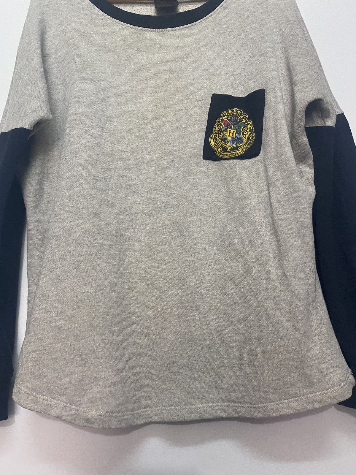 Vintage HOGWARTS School Witchcraft HARRY POTTER Pullover Sweatshirt Size US L / EU 52-54 / 3 - 9 Thumbnail