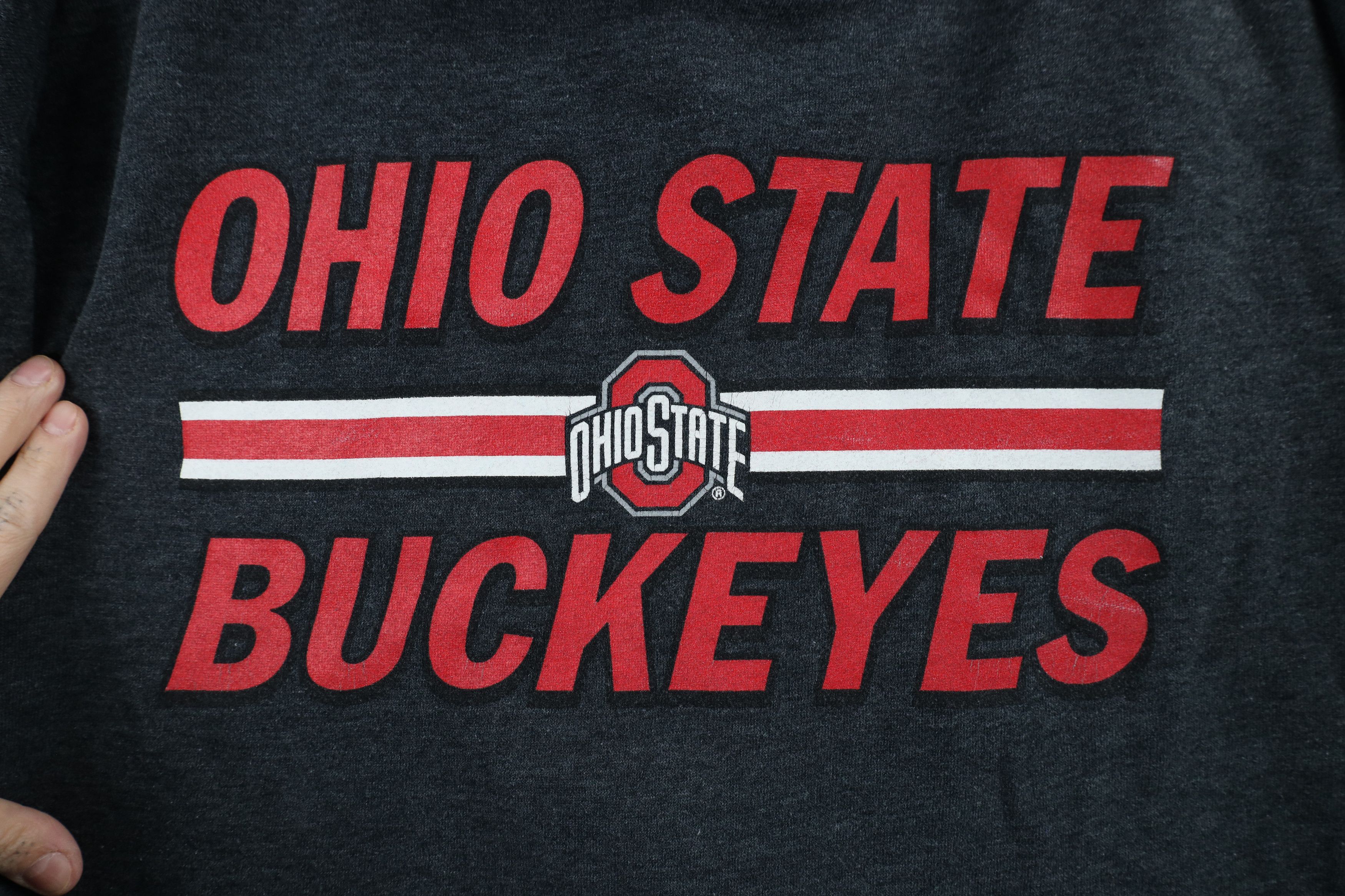 Vintage Vintage Y2K Spell Ohio State University Hoodie Sweatshirt Size US XXL / EU 58 / 5 - 5 Thumbnail