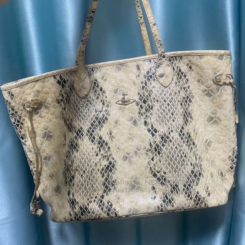 Vivienne Westwood vivienne westwood size os Snake Pattern Tote Bag Size ONE SIZE - 9 Thumbnail