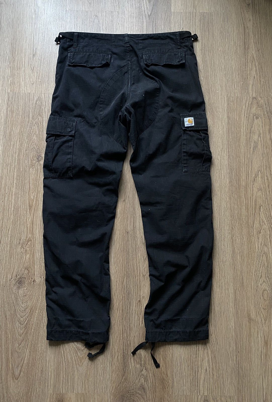 Carhartt × Vintage Vintage Cargo Carhartt baggy Y2K aviation parachute pants Size US 33 - 2 Thumbnail