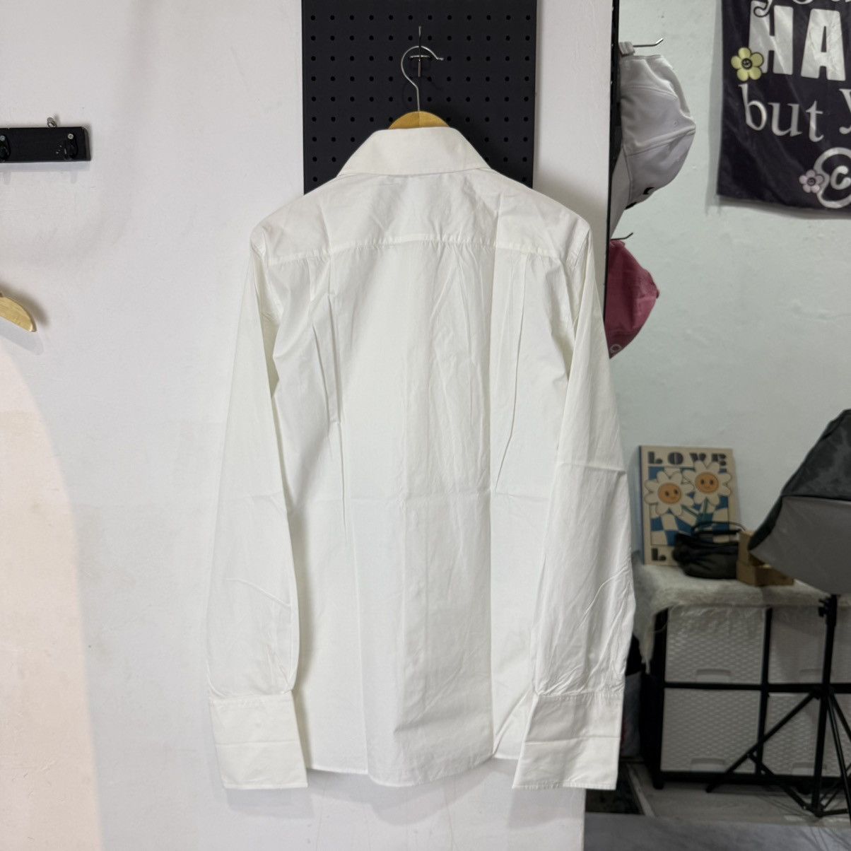 Bottega Veneta Bottega Veneta tuxedo white longsleeve button shirt wash cut Size US L / EU 52-54 / 3 - 3 Thumbnail