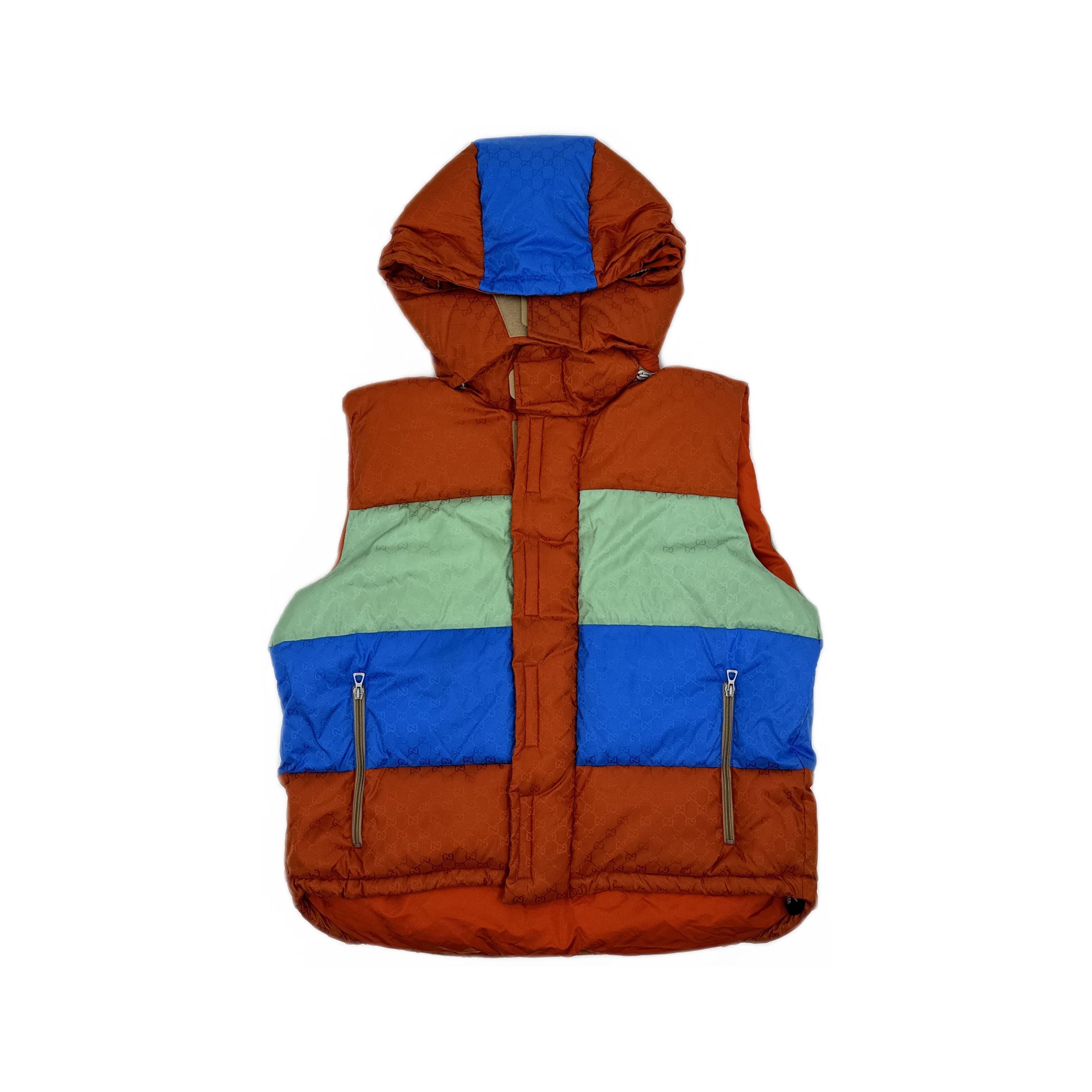 Gucci Gucci GG Logo Puffer Vest Size S Size US S / EU 44-46 / 1 - 1 Thumbnail