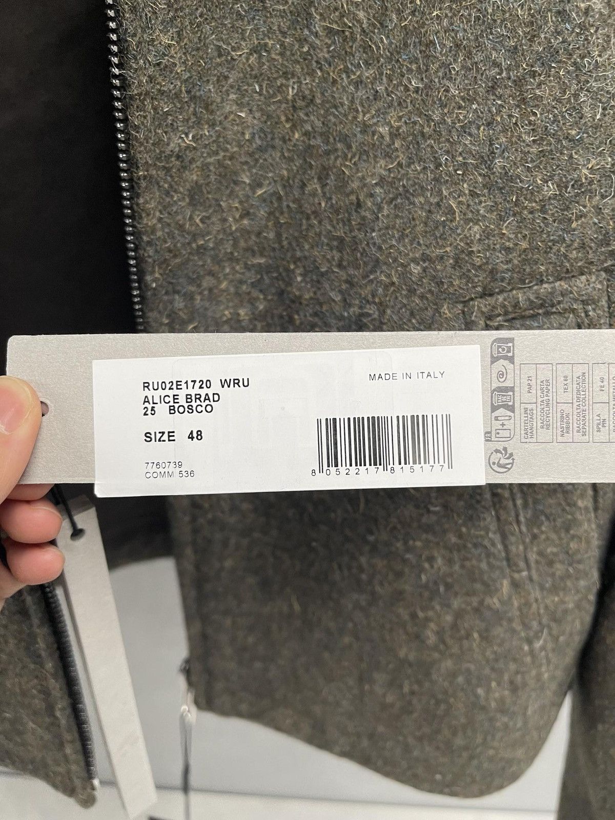 Rick Owens Rick Owens ALICE BRAD sz 48 Size US M / EU 48-50 / 2 - 5 Thumbnail