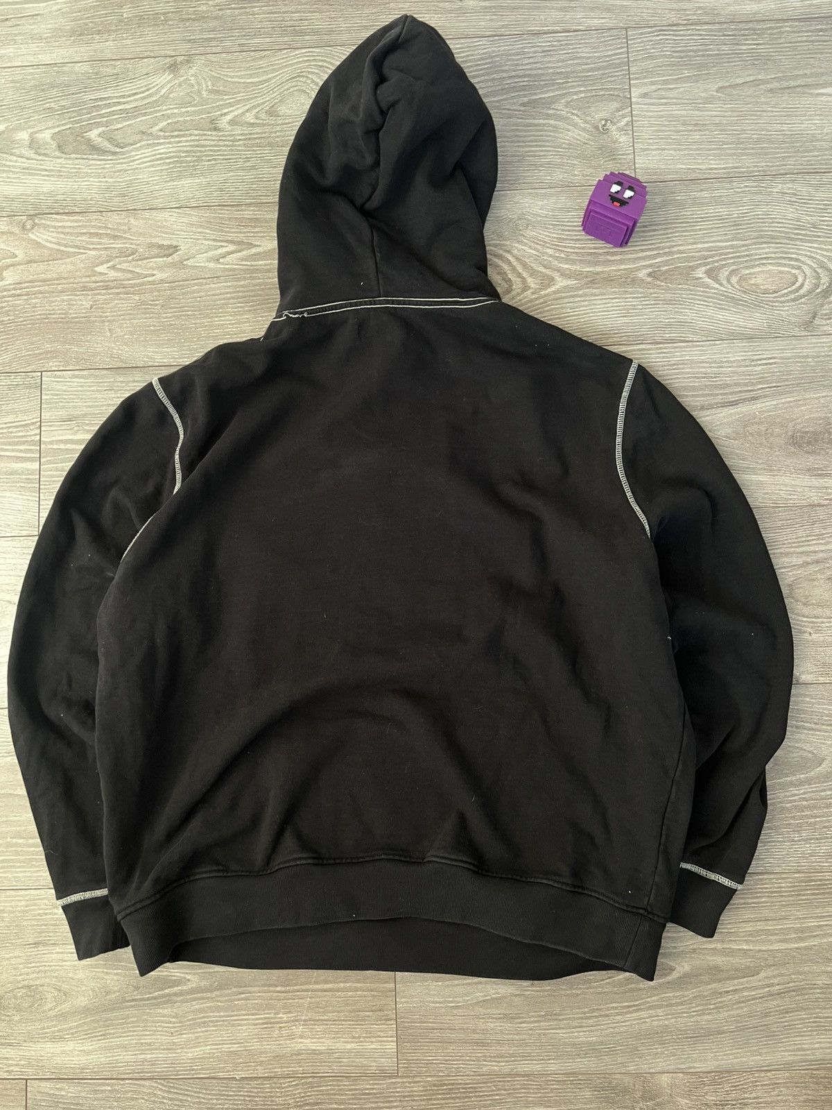 Allsaints Avant Garde Allsaints Amir OTH Embroidered Logo Hoodie Size US L / EU 52-54 / 3 - 18 Thumbnail