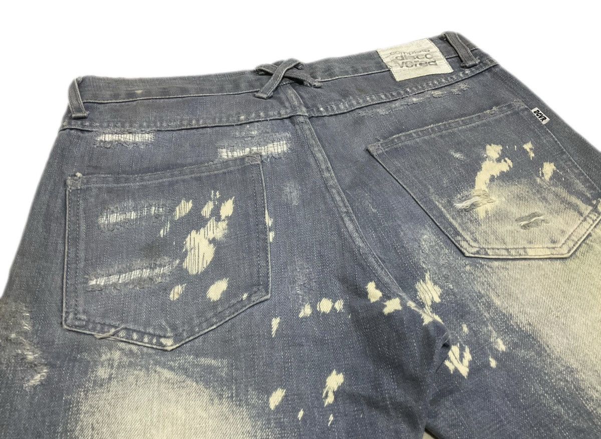 DISCOVERED × Japanese Brand 🔥Rare Archived Discovered Denim Distressed Splash Painted Size US 31 - 8 Thumbnail