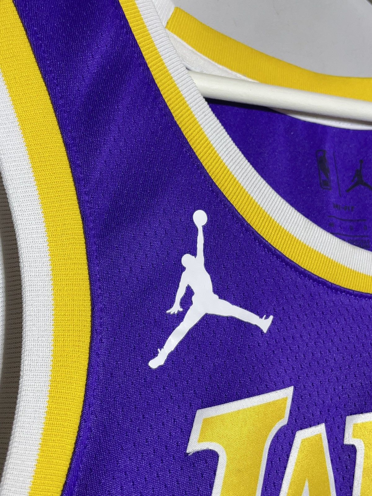 Jordan Brand × NBA #23 James L.A Lakers Jordan Brand NBA Basketball Jersey Size US L / EU 52-54 / 3 - 4 Thumbnail