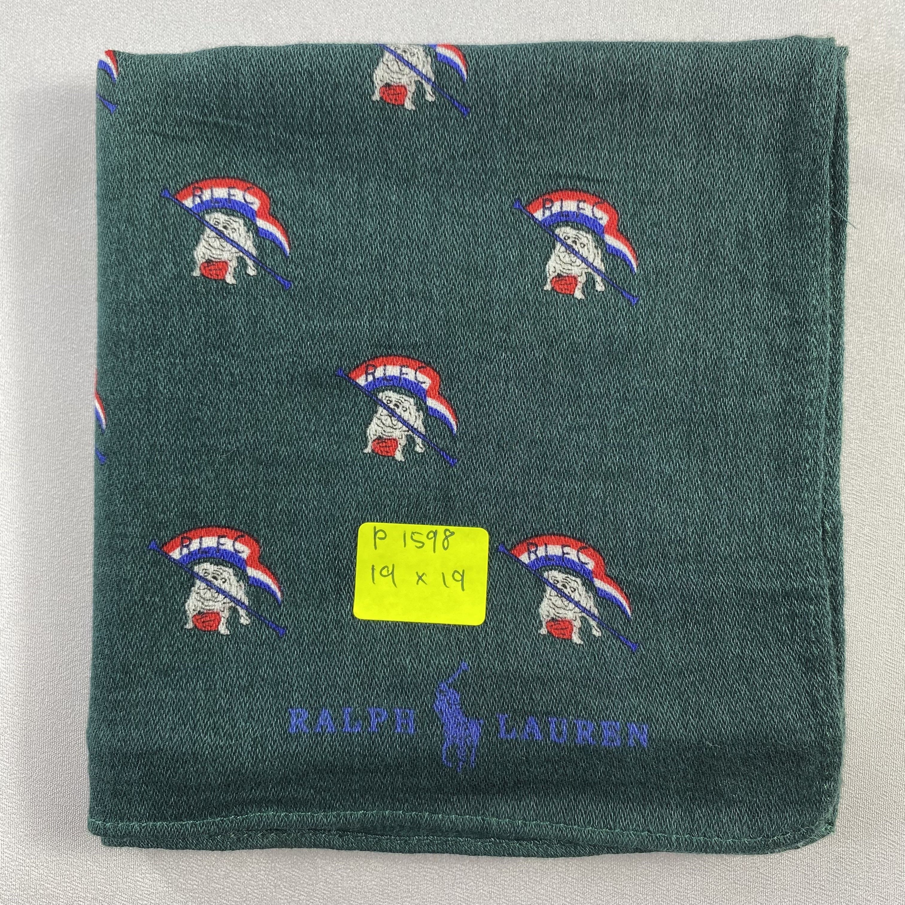 Ralph Lauren × Vintage Ralph Lauren Handkerchief / Neckerchief / Bandana-P1598 Size ONE SIZE - 6 Thumbnail